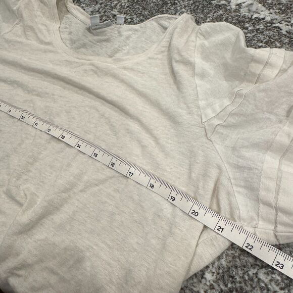 Chicos's Womens Linen 3/4 Sleeve Top XL - Picture 6 of 8